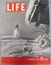DECEMBER 7, 1936, 3RD ISSUE, COMPLETE LIFE MAGAZINE,  NOEL COWARD, HITLER'S NAVY picture
