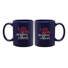 CBS The Late Show with Stephen Colbert Mug, 11 oz. Navy - Official Mug As See... picture