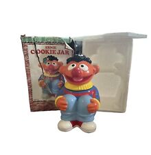 Vintage 1986 JMO Marketing Sesame Street Ernie Muppets Cookie Jar SSP-13 Henson picture