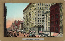 MAIN STREET BUFFALO NY NEW YORK VINTAGE POSTCARD c 1906 UDB 110623 S picture