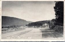 Postcard PA Pennsylvania Turnpike - Howard Johnson at the Midway Looking East picture