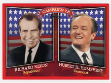 2008 Topps Campaign '68 Richard Nixon Vs. Hubert H. Humphrey #HCM-1968 Card picture