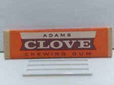Vtg American Chicle Chewing Gum One Sealed Stick Adams Clove picture