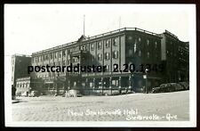 SHERBROOKE Quebec 1951 New Hotel. Real Photo Postcard picture