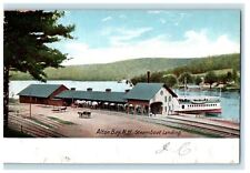 c1905 Steamboat Landing Alton Bay New Hampshire NH Antique Postcard picture