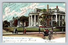 Dallas TX- Texas, Colonial Style Residence, Ross Avenue, Vintage Postcard picture
