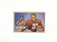 Don Paul Cardinals #30 1951 bowman football trading card bxft picture