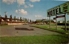 Madison WI- Wisconsin, Spence's Motel, Outside View Sign, 1974 Postcard picture