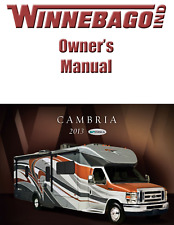 2013 Winnebago Cambria Home Owners Operation Manual User Guide Coil Bound picture