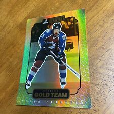 1997-98 Beehive Gold Team #9 Peter Forsberg Oversize Card Colorado Avalanche picture
