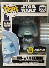 Funko Pop Vinyl 2020 Star Wars Celebration Obi-Wan Kenobi Glows in the Dark 392 picture