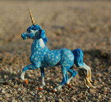 Furia micro mini resin unicorn model horse Maggie Bennett Holly Lenz blue dapple picture