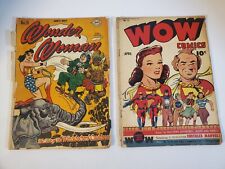 Wonder Woman #19 and WOW Comics #35 picture