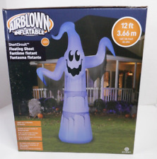 12 ft Gemmy Airblown Inflatable ShortCircuit Floating  Ghost Lights Up Halloween picture