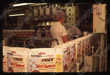 Sl87 Original Slide 1970's  Nebraska Kellogg's Sugar Smacks factory line 673a picture