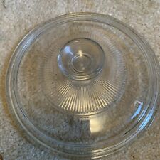 Pyrex 7.5” Round Glass Lid W/ Ribbing; 14 G 5 C A picture