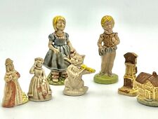 Vntg Wade England 7 Nursery Rhyme Figurines READ FOR DETAILS picture