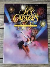 Vintage 1989 Ice Capades 50th Anniversary Program Souvenir Book Tom Scallen picture