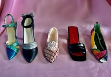 Vintage Raine 5 Mini Shoes - Just The Right Shoe By Raine See Pics picture