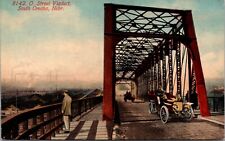 Postcard O. Street Viaduct in South Omaha, Nebraska picture
