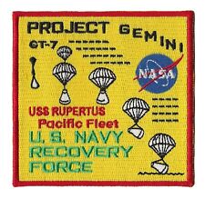 NASA Gemini 7 USS Rupertus space program US Navy ship recovery force patch picture