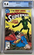 Superman 1 (DC, 1987)  CGC 9.4 WP **1st Appearance new Metallo** picture