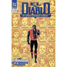El Diablo #5  - 1989 series DC comics VF+ Full description below [d: picture