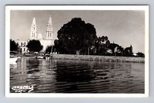 RPPC Lake Chapala Jalisco Mexico Scenic View of Church  PUN (A330) picture