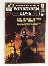 Dark Mansion of Forbidden Love, The #1 GD 2.0 1971 picture