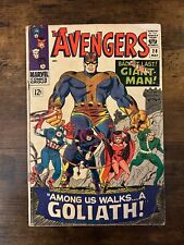 Avengers #28 Marvel Comics (May, 1966) 2.5 GD+ 1st App Goliath Collector picture