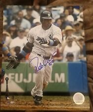 ROBINSON CANO SIGNED 8X10 PHOTO NEW YORK YANKEES NY METS W/COA+PROOF RARE WOW picture