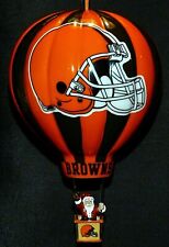 DANBURY MINT ~ CLEVELAND BROWNS ~ 2003 VICTORY BALLOON CHRISTMAS ORNAMENT picture