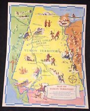 Original 1933 Pictorial Map of the Yukon picture