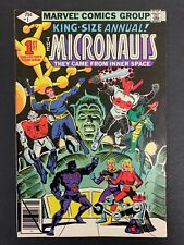 MICRONAUTS ANNUAL #1 *VERY SHARP* (MARVEL, 1979)  LOTS OF PICS picture
