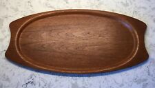 Silva Wooden Tray Made in Denmark Vintage 1964 20” x 9.5” picture