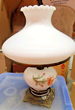 Beautiful Vintage Hand Painted Lamp 22”Tall  30s 40s picture