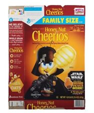 2016 Star Wars General Mills Honey Nut Cheerios DARTH VADER BEE flat box picture