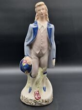 1940s Cordey French Rococo Man Porcelain Figure Vintage Rare 16” picture
