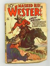 Masked Rider Western Pulp Sep 1943 Vol. 15 #1 FR 1.0 Low Grade picture