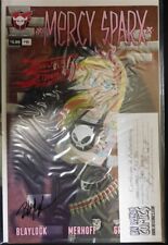 MERCY SPARX 11 B DEVIL'S DUE 3RC CON VARIANT COMIC SIGNED BLAYLOCK W/COA 2016 NM picture