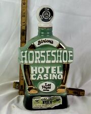 Binion's Horseshoe Las Vegas Liquor Decanter Jim Beam Regal China Binions Casino picture