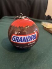 Vintage Snickers Best Grandpa Christmas Ornament  picture