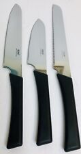 Ikea 3pc Knife Set includes 8-in Chef 8-in Bread and 6-in All Purpose Utility  picture