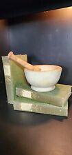 Vintage Old French Ironstone Mortar And Pestle Apothecary Bowl Pharmaceutical  picture