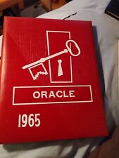 Vintage 1965 Oracle Year Book Tully Ny picture