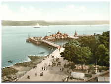 England, Argyle, Dunoon The Pier Vintage Photochrome, Photochromy, Vintage p picture