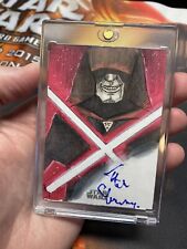 2023 Topps Star Wars Galaxy Sketch Darth Sidious Autograph Tim Curry w/ JSA LOA picture