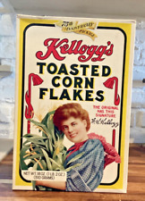 RARE Vintage Kellogg's Toasted Corn Flakes Cereal Box w/ Original Bag Inside picture