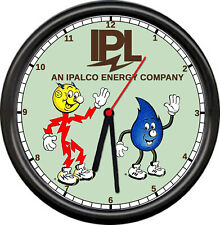 Reddy Kilowatt IPL Indiana Power & Electric Light Lineman Electric Wall Clock picture