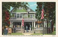  Marion, Ohio Postcard President Harding Home and Museum About 1930s        PP picture